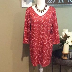 NWOT - Heart Print Top ❤️